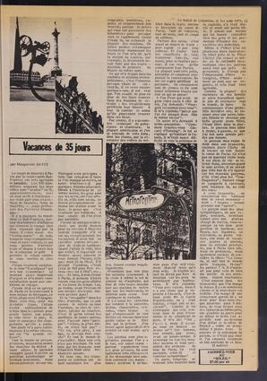 Le Soleil de Colombie, August 1, 1975, page 11