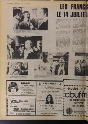 Le Soleil de Colombie, July 18, 1975, page 8