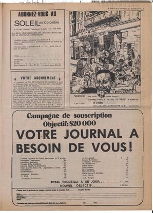 Le Soleil de Colombie, July 11, 1975, page 5
