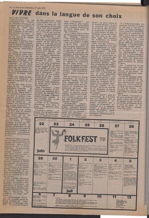 Le Soleil de Colombie, June 27, 1975, page 16