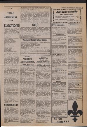 Le Soleil de Colombie, June 27, 1975, page 15