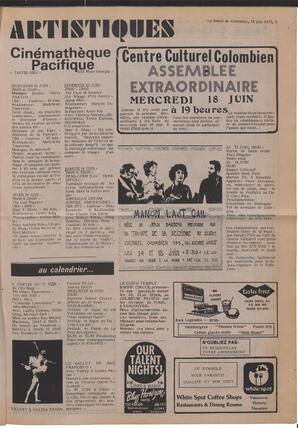 Le Soleil de Colombie, June 13, 1975, page 9