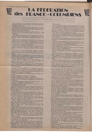 Le Soleil de Colombie, June 13, 1975, page 6