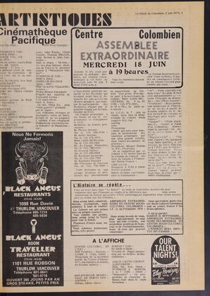 Le Soleil de Colombie, June 6, 1975, page 13