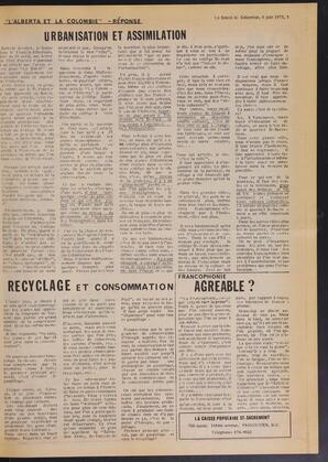 Le Soleil de Colombie, June 6, 1975, page 5