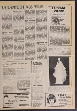 Le Soleil de Colombie, May 23, 1975, page 13