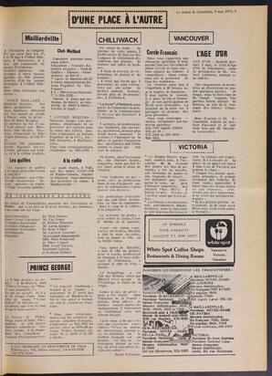 Le Soleil de Colombie, May 9, 1975, page 3