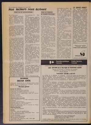 Le Soleil de Colombie, May 2, 1975, page 16
