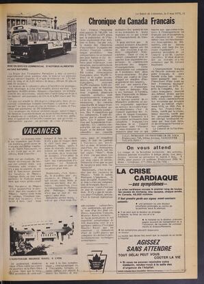Le Soleil de Colombie, May 2, 1975, page 11