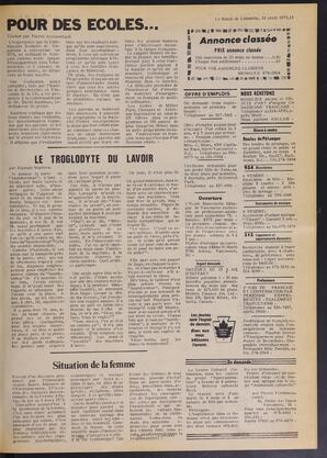Le Soleil de Colombie, April 18, 1975, page 15