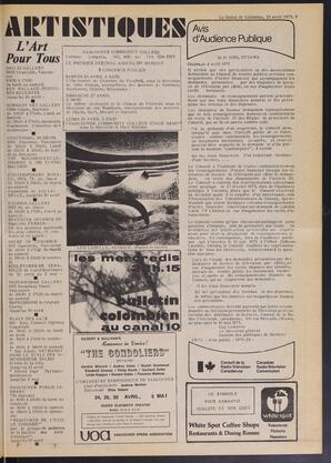 Le Soleil de Colombie, April 18, 1975, page 9