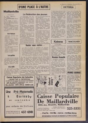 Le Soleil de Colombie, April 18, 1975, page 3