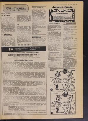 Le Soleil de Colombie, March 28, 1975, page 19