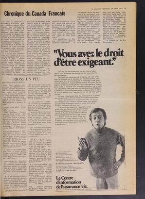 Le Soleil de Colombie, March 28, 1975, page 13