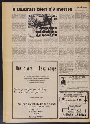 Le Soleil de Colombie, March 7, 1975, page 4