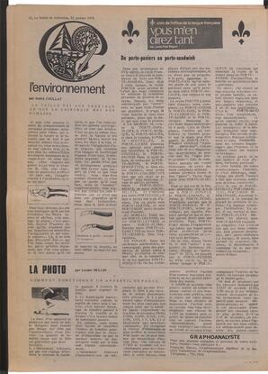 Le Soleil de Colombie, January 31, 1975, page 12
