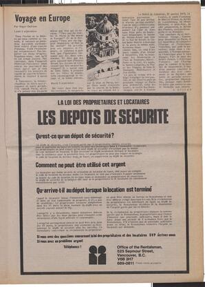 Le Soleil de Colombie, January 31, 1975, page 11
