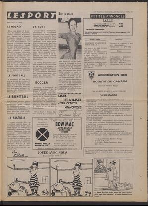 Le Soleil de Colombie, December 20, 1974, page 19