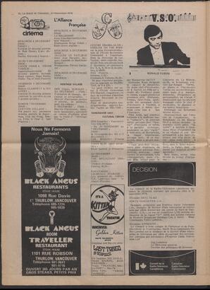 Le Soleil de Colombie, November 29, 1974, page 10