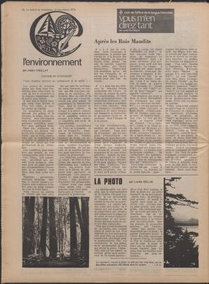 Le Soleil de Colombie, November 15, 1974, page 12
