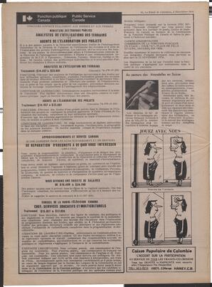 Le Soleil de Colombie, November 8, 1974, page 16