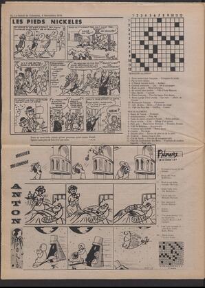 Le Soleil de Colombie, November 8, 1974, page 14