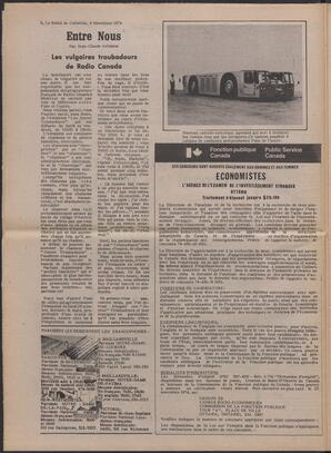 Le Soleil de Colombie, November 8, 1974, page 6