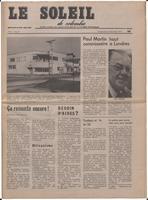 Le Soleil de Colombie, November 1, 1974