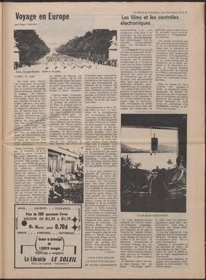 Le Soleil de Colombie, November 1, 1974, page 15