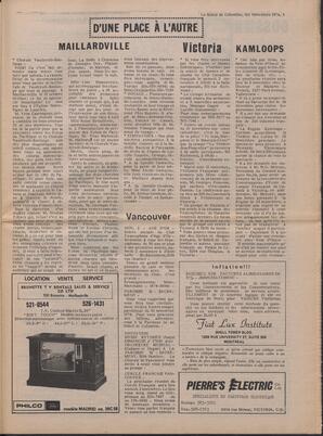 Le Soleil de Colombie, November 1, 1974, page 3