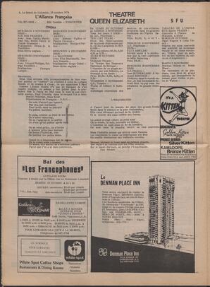 Le Soleil de Colombie, October 25, 1974, page 8