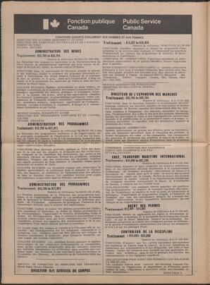 Le Soleil de Colombie, October 25, 1974, page 4
