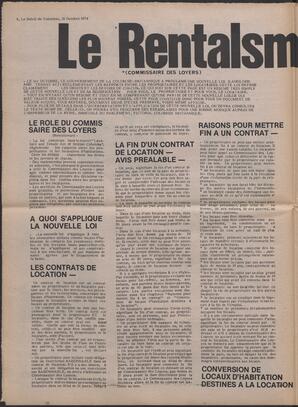 Le Soleil de Colombie, October 18, 1974, page 8