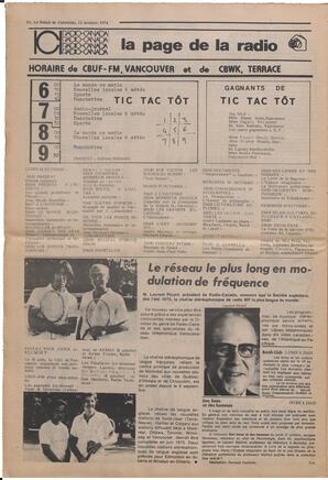 Le Soleil de Colombie, October 11, 1974, page 10