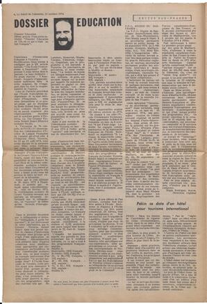 Le Soleil de Colombie, October 11, 1974, page 4