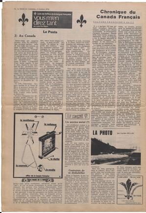 Le Soleil de Colombie, October 4, 1974, page 12