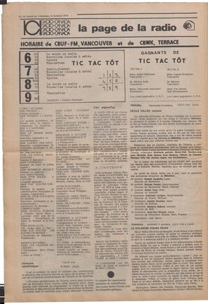 Le Soleil de Colombie, October 4, 1974, page 10