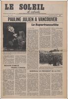 Le Soleil de Colombie, August 23, 1974