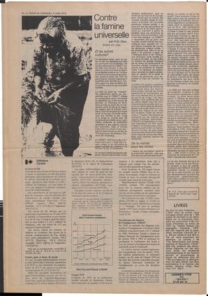 Le Soleil de Colombie, August 9, 1974, page 16