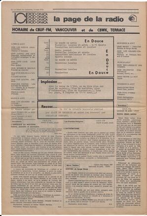 Le Soleil de Colombie, August 9, 1974, page 10