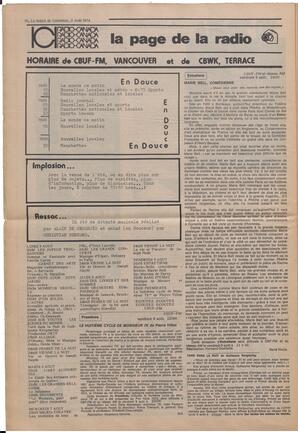 Le Soleil de Colombie, August 2, 1974, page 10