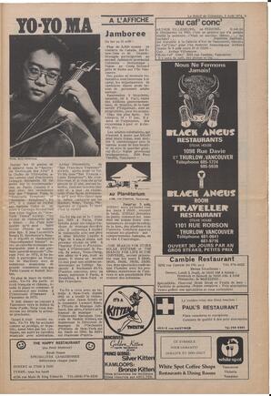 Le Soleil de Colombie, August 2, 1974, page 9