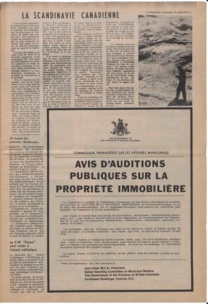 Le Soleil de Colombie, August 2, 1974, page 5