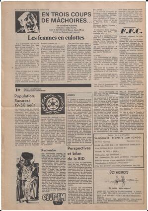 Le Soleil de Colombie, July 12, 1974, page 16