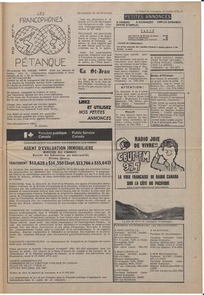 Le Soleil de Colombie, July 12, 1974, page 15