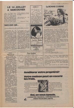 Le Soleil de Colombie, July 12, 1974, page 13