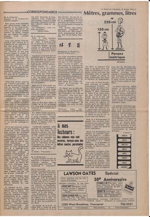 Le Soleil de Colombie, July 12, 1974, page 3
