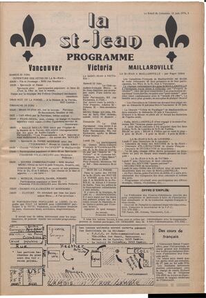 Le Soleil de Colombie, June 21, 1974, page 3
