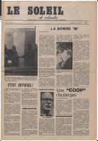 Le Soleil de Colombie, June 14, 1974