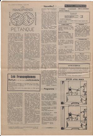 Le Soleil de Colombie, June 7, 1974, page 18